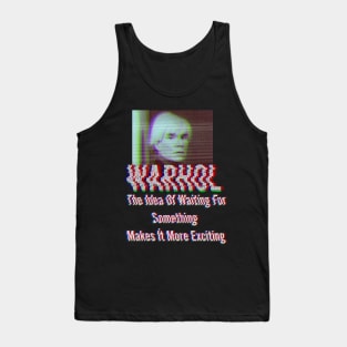 Andy Warhol Motivational Quote Tank Top